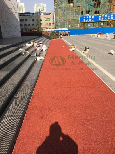 航天五一〇所 积石山彩色路面