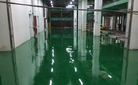 11月积石山积石山环氧地坪施工高峰来袭，梦得来化工多项目同步推进保交付